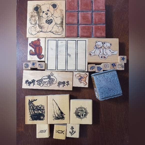stamps Other - 23 ink stamps bundle